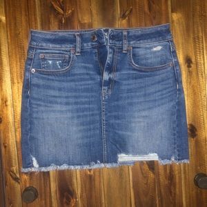 AEO jean shirt size 6 SUPER STRETCH